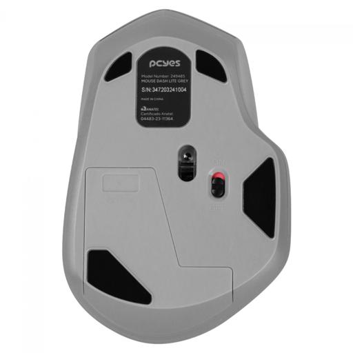 PCYes Dash Lite Gray Wireless