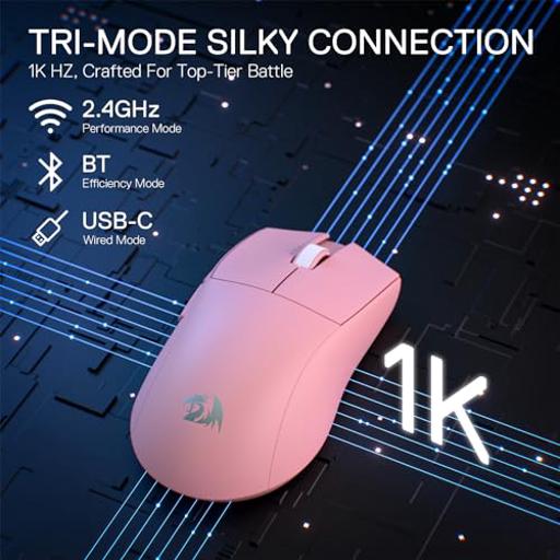 Redragon King Pro Rosa Wireless