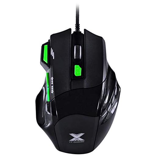 Vinik VX Gaming Black Widow Preto / Verde Com fio