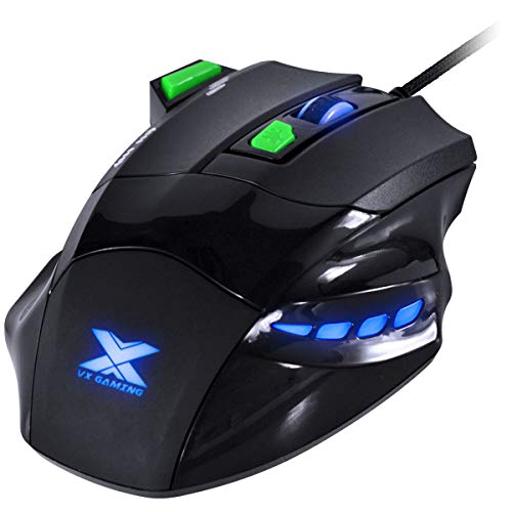 Vinik VX Gaming Black Widow Preto / Verde Com fio