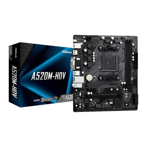 ASRock A520M-HDV Micro ATX AM4