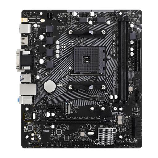 ASRock A520M-HDV Micro ATX AM4