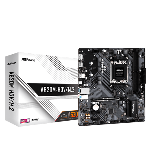 ASRock A620M-HDV/M.2 Micro ATX AM5