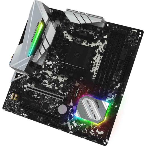 ASRock B450M Steel Legend Micro ATX AM4