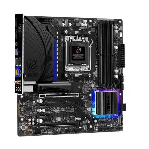 ASRock B650M PG RIPTIDE WIFI Micro ATX AM5