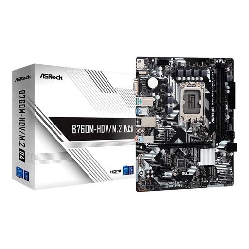 ASRock B760M-HDV/M.2 D4 Micro ATX LGA 1700