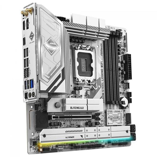 ASRock B860M Steel Legend WiFi Micro ATX LGA 1851