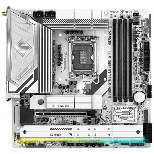 ASRock B860M Steel Legend WiFi Micro ATX LGA 1851