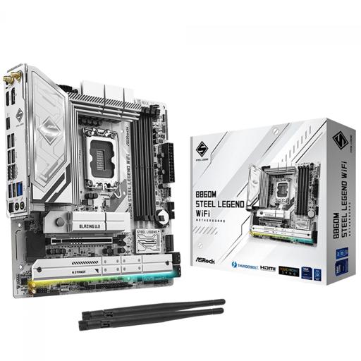 ASRock B860M Steel Legend WiFi Micro ATX LGA 1851