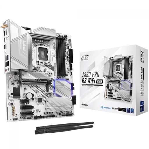 ASRock Pro RS WiFi White ATX LGA 1851