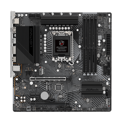 ASRock Z790M PG LIGHTNING/D4 Micro ATX LGA 1700