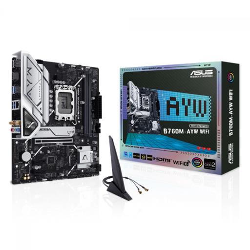 Asus B760M-AYW DDR5 Micro ATX LGA 1700