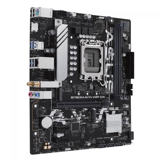 Asus B760M AYW WIFI D4 Micro ATX LGA 1700