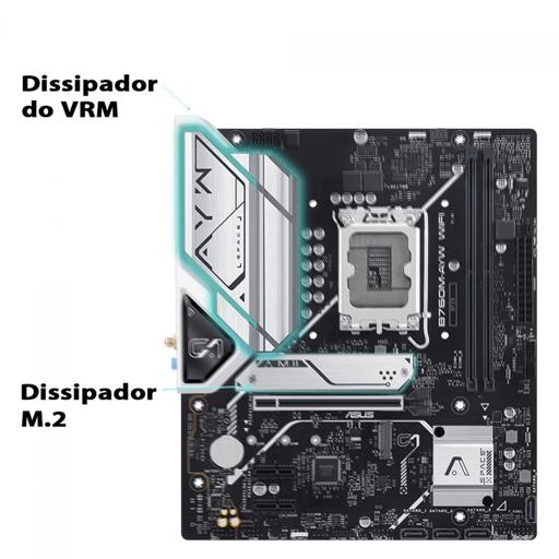 Asus B760M AYW WIFI Micro ATX LGA 1700
