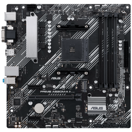 Asus PRIME A520M-A II/CSM Micro ATX AM4