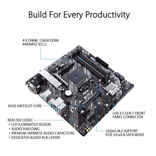 Asus Prime B450M-A II Micro ATX AM4