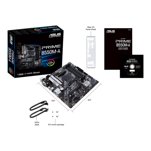 Asus PRIME B550M-A Micro ATX AM4