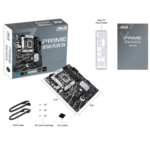 Asus PRIME B760-PLUS D4 ATX LGA 1700