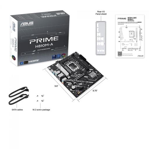 Asus PRIME H810M-A Micro ATX LGA 1851