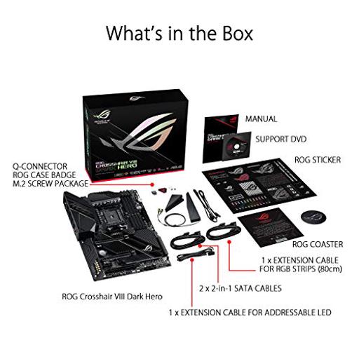 Asus ROG Crosshair VIII Dark Hero ATX AM4