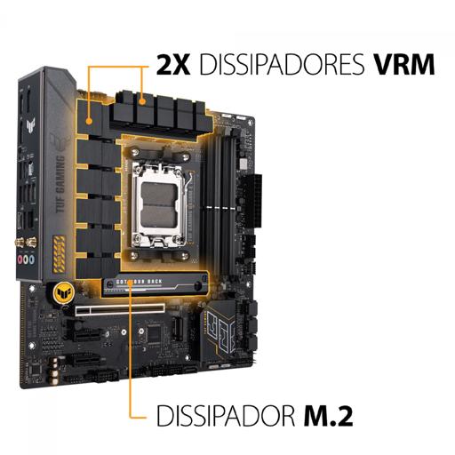 Asus TUF GAMING B650M-E WIFI Micro ATX AM5