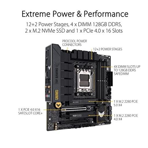 Asus TUF GAMING B650M-PLUS WIFI Micro ATX AM5