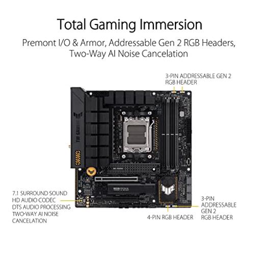 Asus TUF GAMING B650M-PLUS WIFI Micro ATX AM5