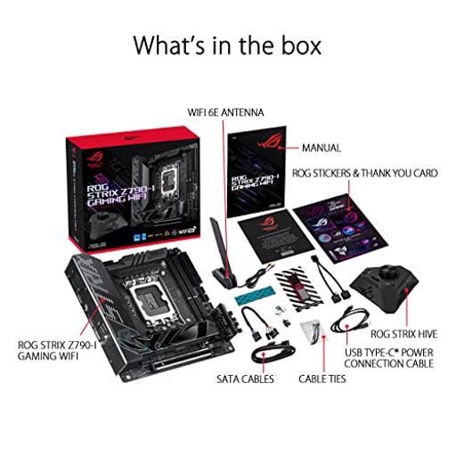 Asus Z790-I ROG STRIX GAMING WIFI Mini ITX LGA 1700