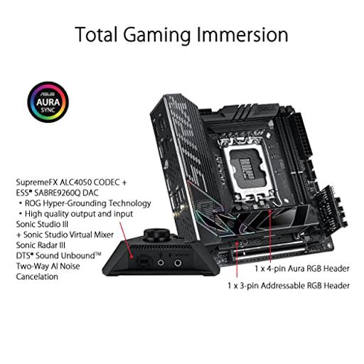 Asus Z790-I ROG STRIX GAMING WIFI Mini ITX LGA 1700