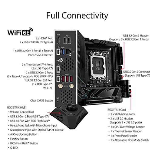 Asus Z790-I ROG STRIX GAMING WIFI Mini ITX LGA 1700