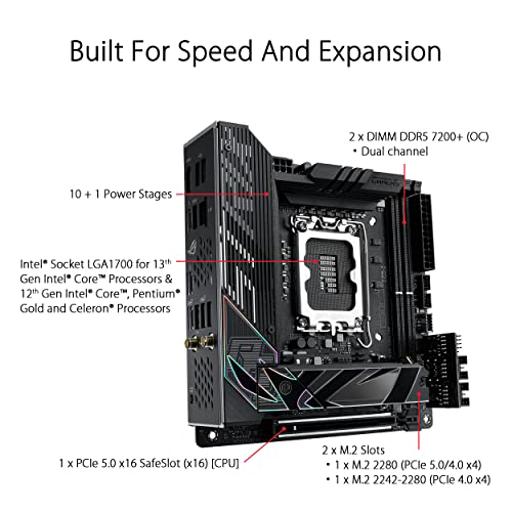 Asus Z790-I ROG STRIX GAMING WIFI Mini ITX LGA 1700