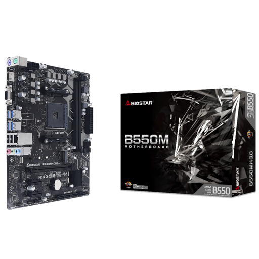 Biostar B550MH Micro ATX AM4