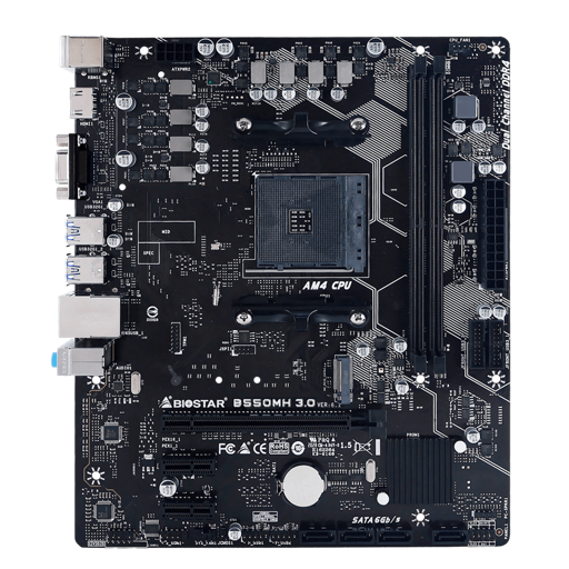 Biostar B550MH Micro ATX AM4