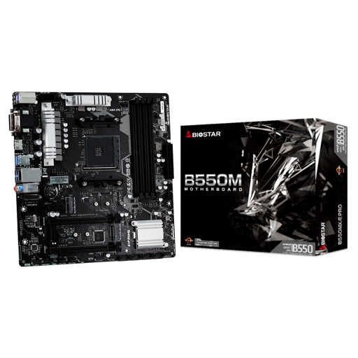 Biostar B550MX/E PRO Micro ATX AM4