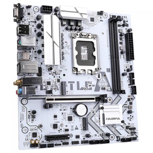 Colorful Battle-AX B760M-G White WIFI Micro ATX LGA 1700