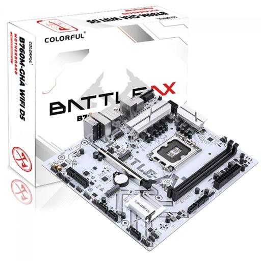 Colorful Battle-AX B760M-G White WIFI Micro ATX LGA 1700