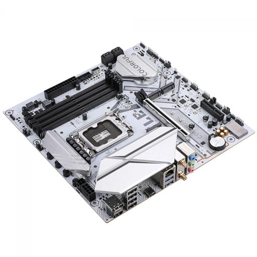 Colorful BATTLE-AX B760M White WiFi Micro ATX LGA 1700
