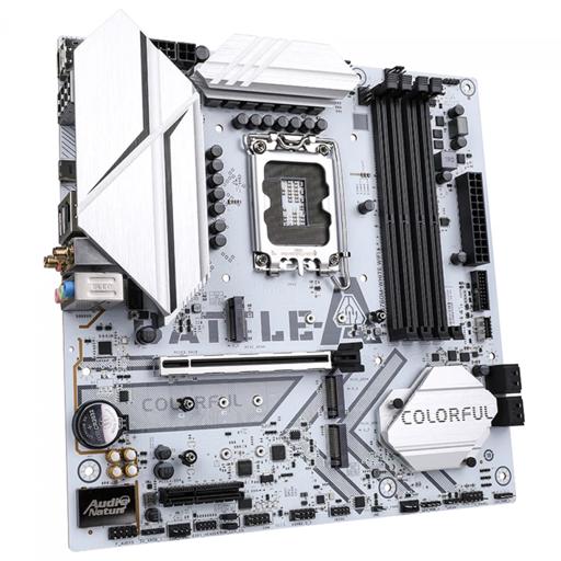Colorful BATTLE-AX B760M White WiFi Micro ATX LGA 1700
