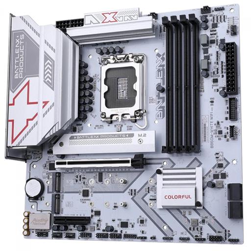 Colorful BATTLE-AX B860M-WHITE WIFI V20 Micro ATX LGA 1851