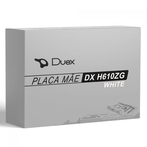 Duex DX-H610ZG M2 White Micro ATX LGA 1700