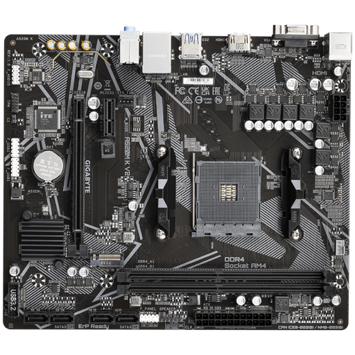 Gigabyte A520  K V2 Micro ATX AM4