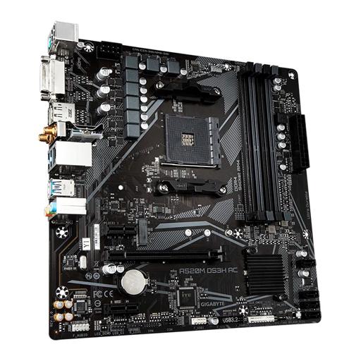 Gigabyte A520M DS3H AC Micro ATX AM4