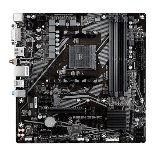 Gigabyte A520M DS3H AC Micro ATX AM4