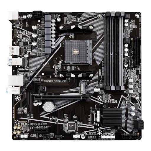 Gigabyte A520M DS3H V2 Micro ATX AM4