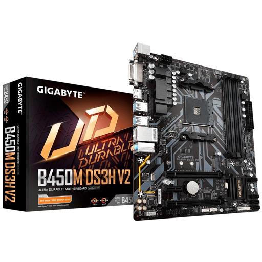 Gigabyte B450M DS3H V2 Micro ATX AM4