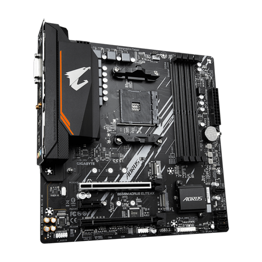 Gigabyte B550 AORUS ELITE Micro ATX AM4