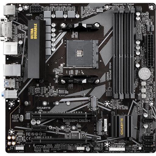 Gigabyte B550M DS3H Micro ATX AM4