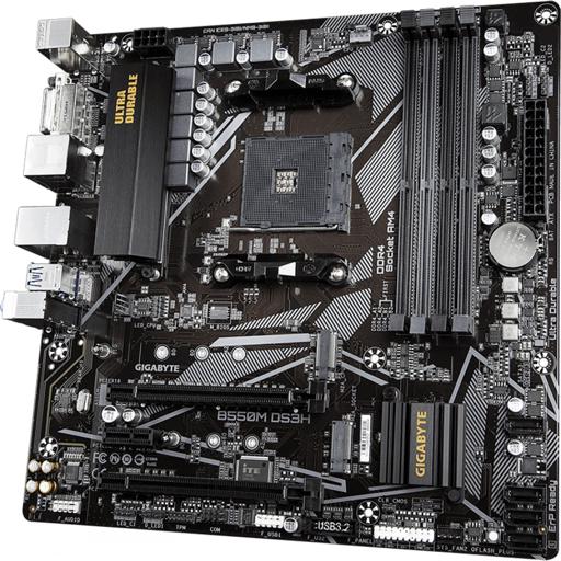 Gigabyte B550M DS3H Micro ATX AM4
