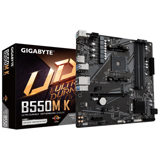 Gigabyte B550M K Micro ATX AM4