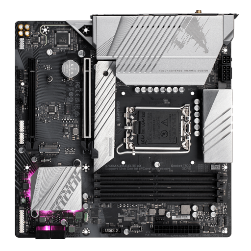Gigabyte B760M AORUS ELITE AX Micro ATX LGA 1700